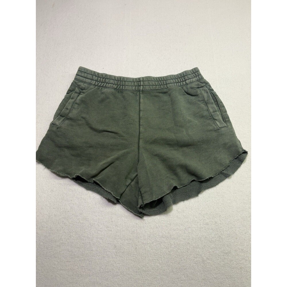 Aerie Hunter Green Loungewear Sweat Shorts Size Large